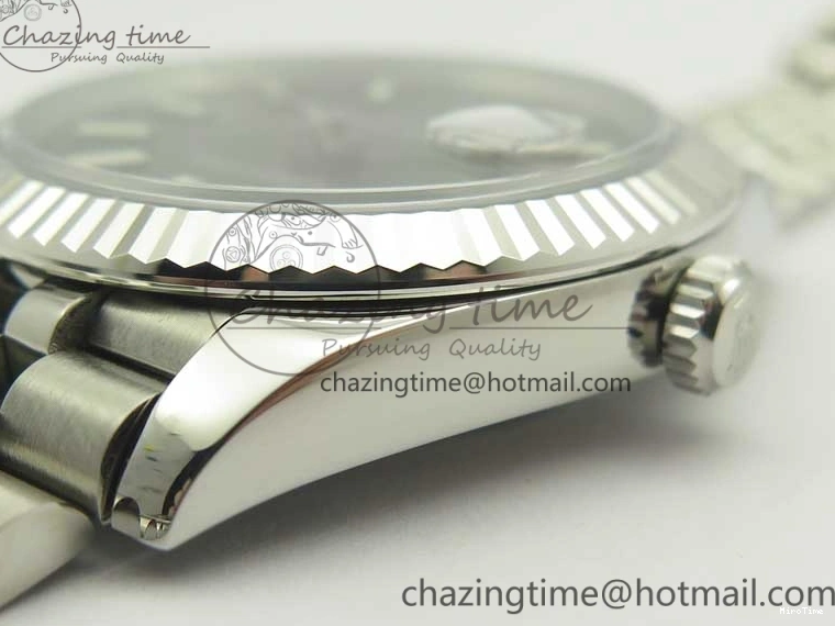 MiroTime 0114 DateJust 41 126334 SS REF 1:1 Best Edition Gray Dial Stick Markers on Jubilee Bracelet A3235 Clone V OdorResistant 3382